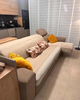 Divano Letto - 3 posti + poltrona relax