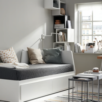 IKEA FLEKKE Struttura letto divano con 2 cassetti