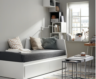 IKEA FLEKKE Struttura letto divano con 2 cassetti
