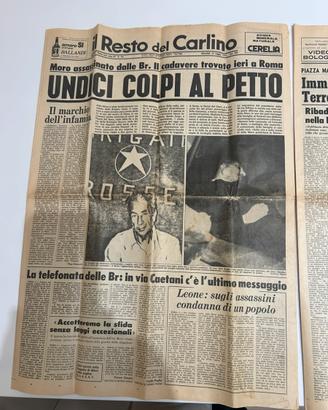 resto del carlino 10/05/1978
