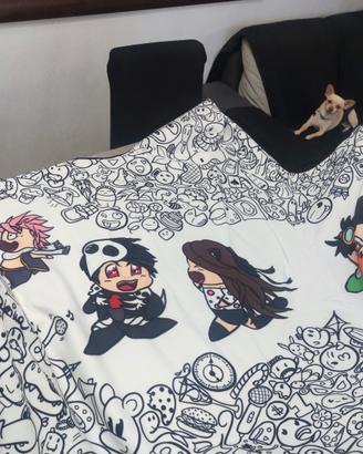 Coperta con cappuccio di Lion