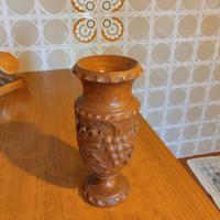 vaso in legno
