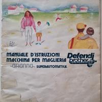 MANUALE D'ISTRUZIONI MAGLIERIA BROTHER ARIANNA