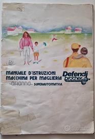 MANUALE D'ISTRUZIONI MAGLIERIA BROTHER ARIANNA