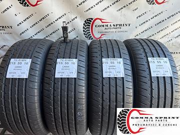 4 PNEUMATICI 215/55 R16 LASSA ESTIVE