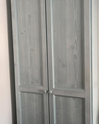 Armadio a 2 ante legno massello