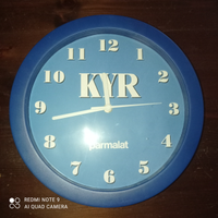 Orologio pubblicitario Parmalat Kyr anni 80