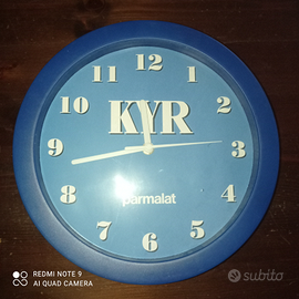 Orologio pubblicitario Parmalat Kyr anni 80