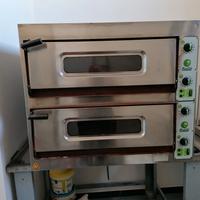 Forno elettrico+ 2 Porta telie inox