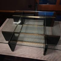 Tavolino vintage architettonico anni 70