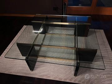 Tavolino vintage architettonico anni 70