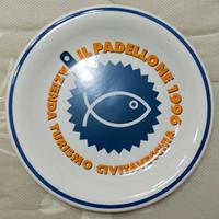 Piatto in Ceramica IL PADELLONE 1996 Civitavecchia