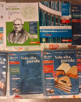 Libri Liceo Berto Scienze Umane classe 5 