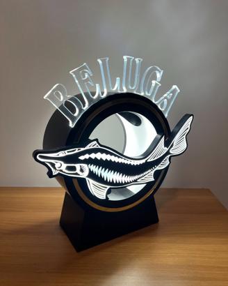 Espositore luminoso Vodka BELUGA