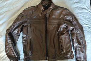 Giacca Moto In Pelle Oj Century Man