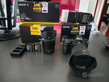 Nikon Z6 III + 24-120 F4 S + 50mm 1.8 S + Flash