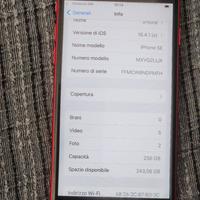 iphone se2 2020 256gb rosso