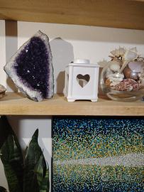 lanterna a cuore ceramica