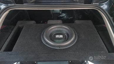 subwoofer gs audio con box progettato