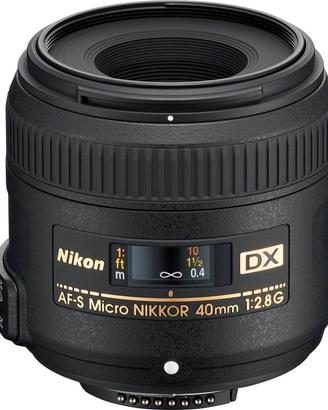 Nikon AF-S DX Micro Nikkor 40 mm F/2.8g ,nuovo
