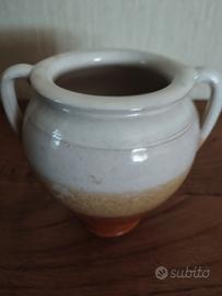 Piccola anfora di coccio decorativa 