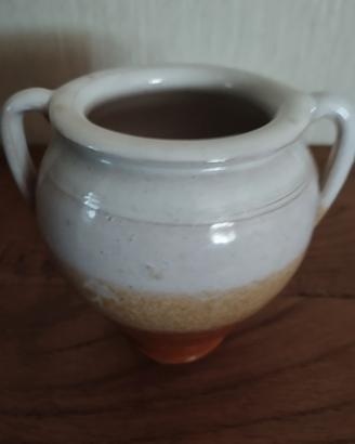 Piccola anfora di coccio decorativa 