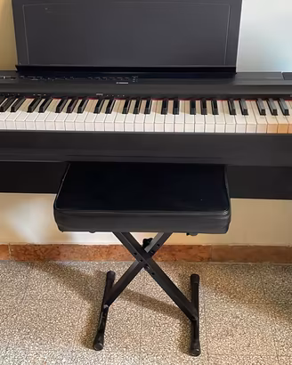 Pianoforte digitale Yamaha p125 con mobile