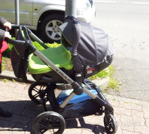 Jane Grigio Verde Passeggino (trio ovetto, culla)