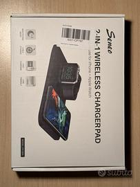 Caricatore 2 in 1 iPhone e Apple Watch