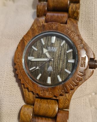 Wewood originale orologio legno unico