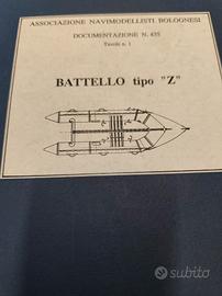 piani di costruzione di costruzione Battello Z