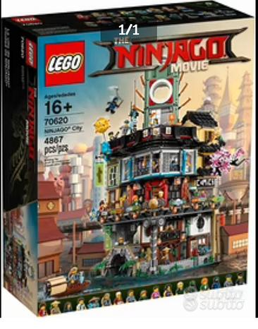 Lego ninjago city 70620 box compreso