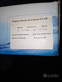 elica Honda 5/6 cv