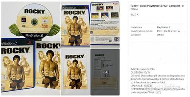 Rocky Balboa Ps2 - CD Playstation