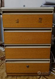 Coppia cassettieri classificatori ufficio o casa