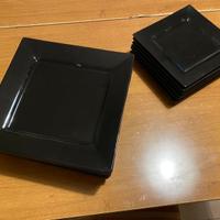6+6 Piatti quadrati