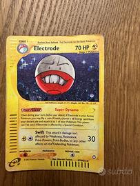 Electrode h7/h32 holo Aquapolis pokemon eng