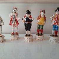 5 maschere italiane - Luigi Fabris - ancora rossa