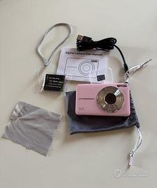 Macchina fotografica digitale per bambini rosa