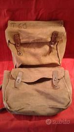 Tascapane porta maschere seconda guerra mondiale