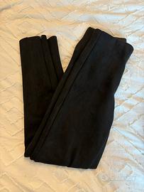 Pantaloni pelle scamosciata Zara