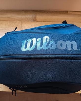 Zaino tennis Wilson black Roger Federer