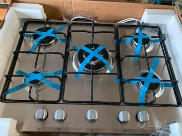 PROMO PIANO COTTURA 75 CM INOX MIDEA