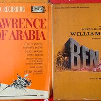 LP Ben Hur -LP Lawrence of Arabia + libretto