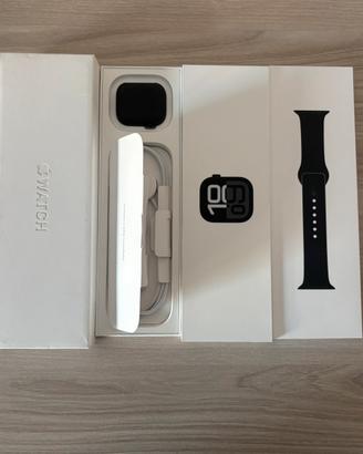 Apple Watch Series 10 42mm nero NUOVO mai acceso