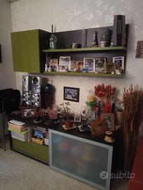 PARETE SOGGIORNO-MOBILE/CREDENZA
