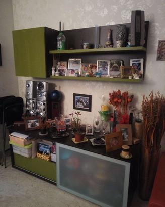 PARETE SOGGIORNO-MOBILE/CREDENZA