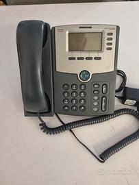 TELEFONO IP CISCO SPA 504G con alimentatore