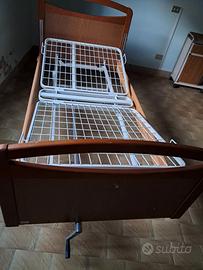 Letto ortopedico e comodino 