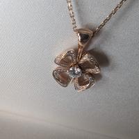 Collana Bulgari Fiorever Oro Rosa e Diamanti